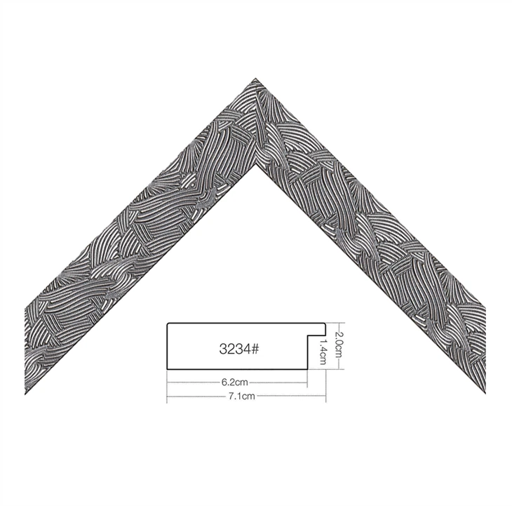 Stor dekorativ veggdekor -3234